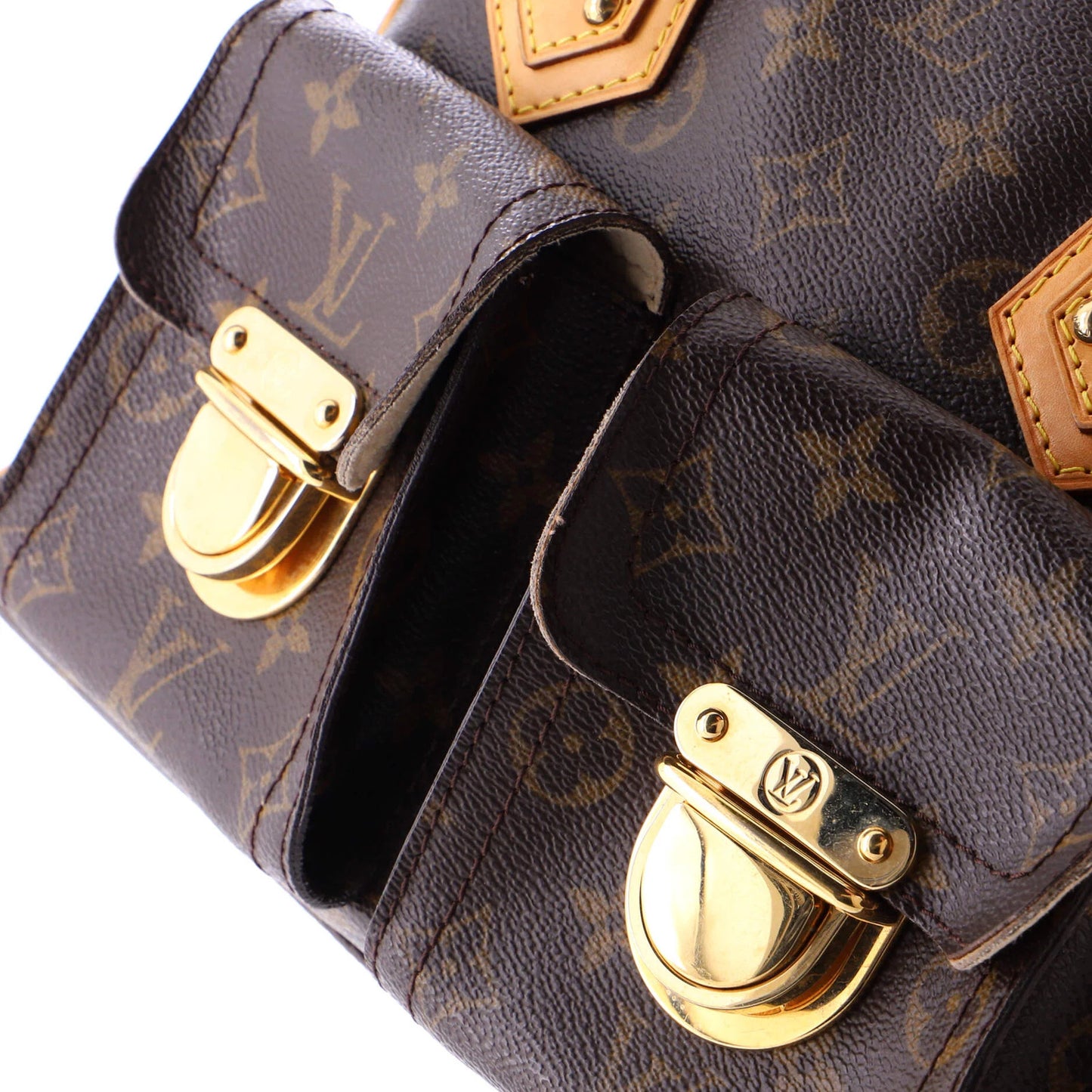 Louis Vuitton Manhattan Handbag Monogram Canvas Pm