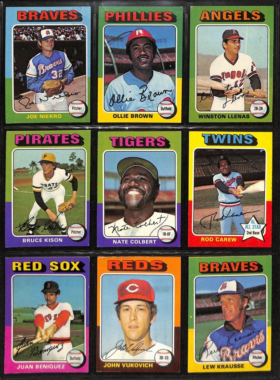 1975 Topps Baseball Card Complete Set (1-660)