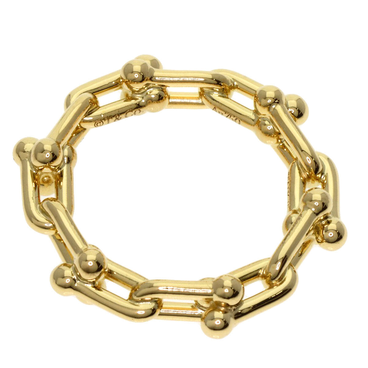 Tiffany&Co. Ring Hardware Micro Link K18 Yellow