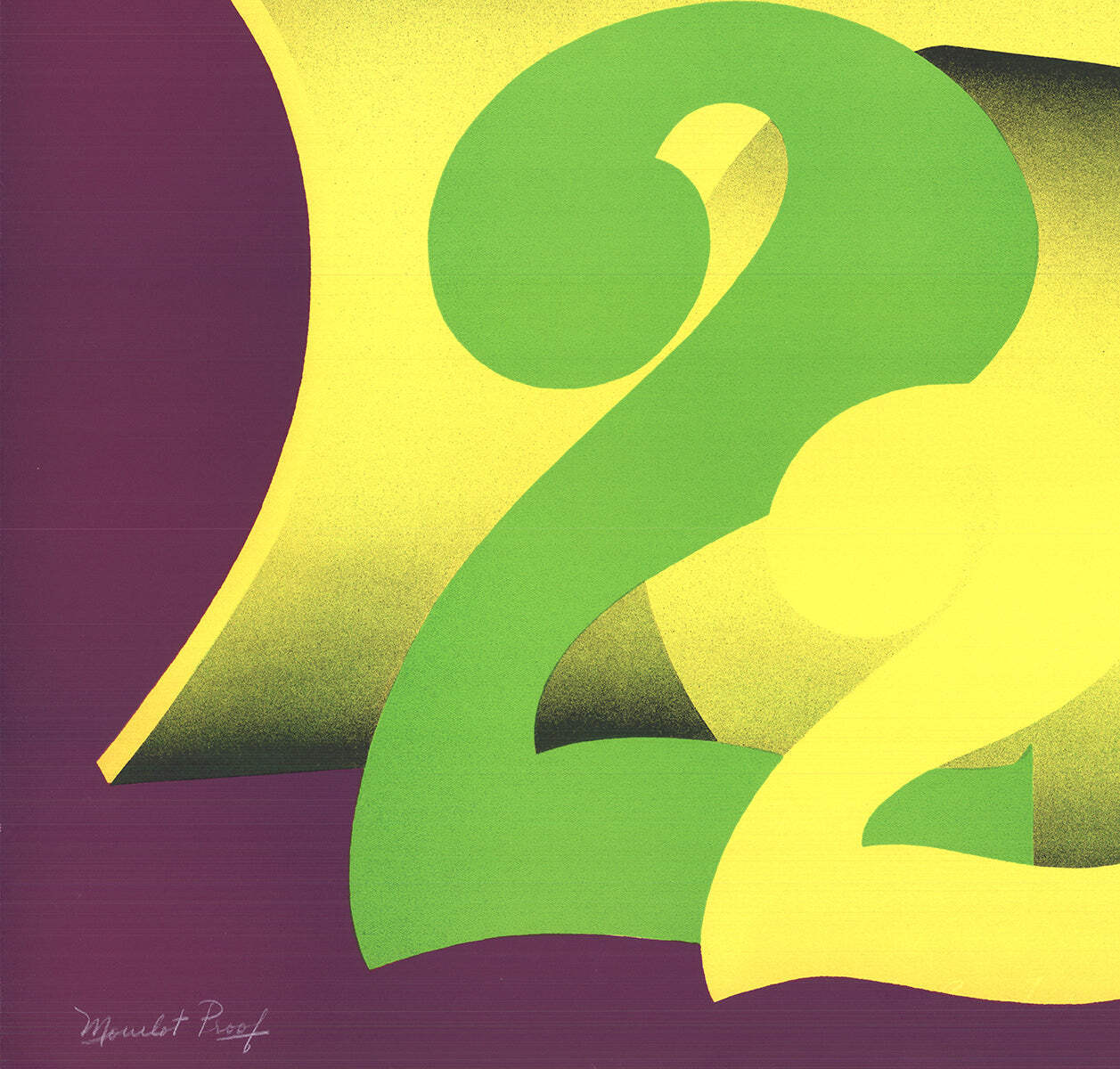 Faith Brusca Take 22 Signed " Serigraph Contemporary
