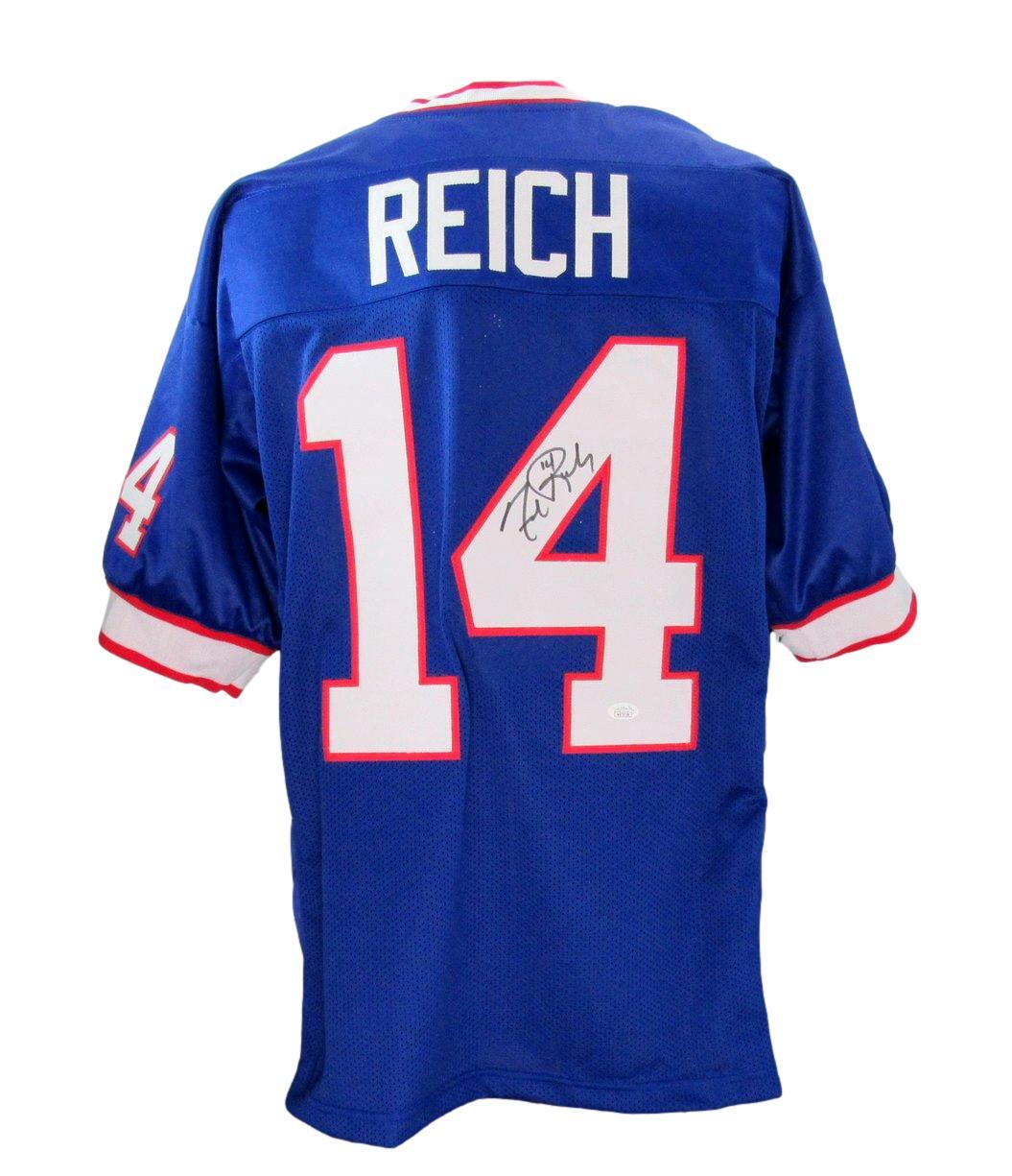 Frank Reich Signed/Autographed Blue Buffalo Bills