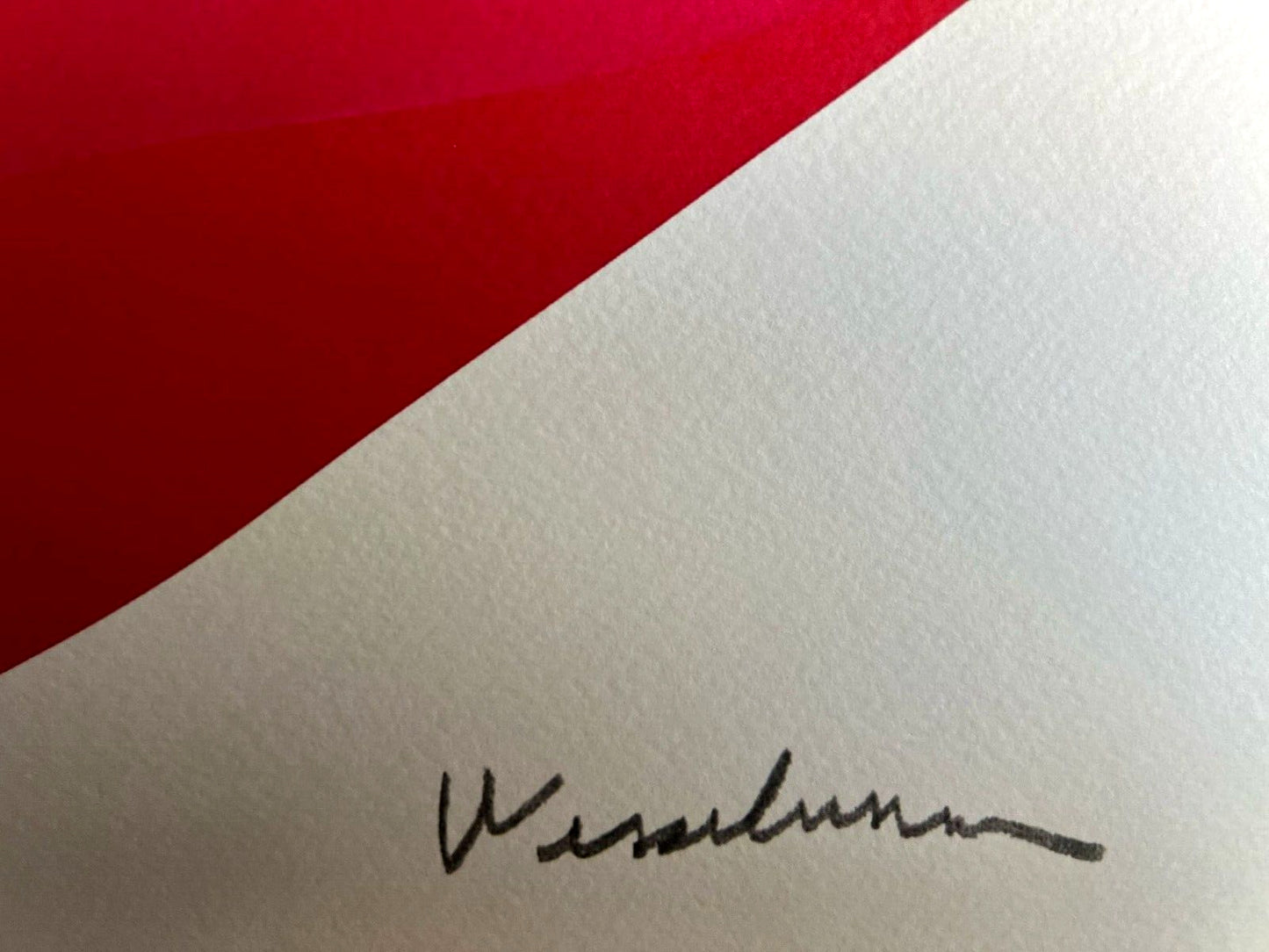 Tom Wesselmann Lithograph Coa Hand Numbered