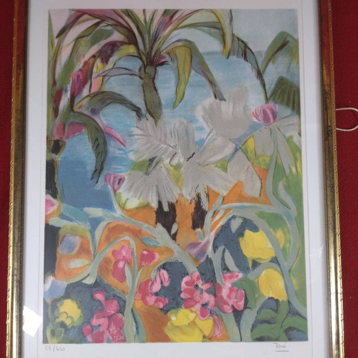 Georgette Tave Hand-Signed Serigraph Ed99 Framed