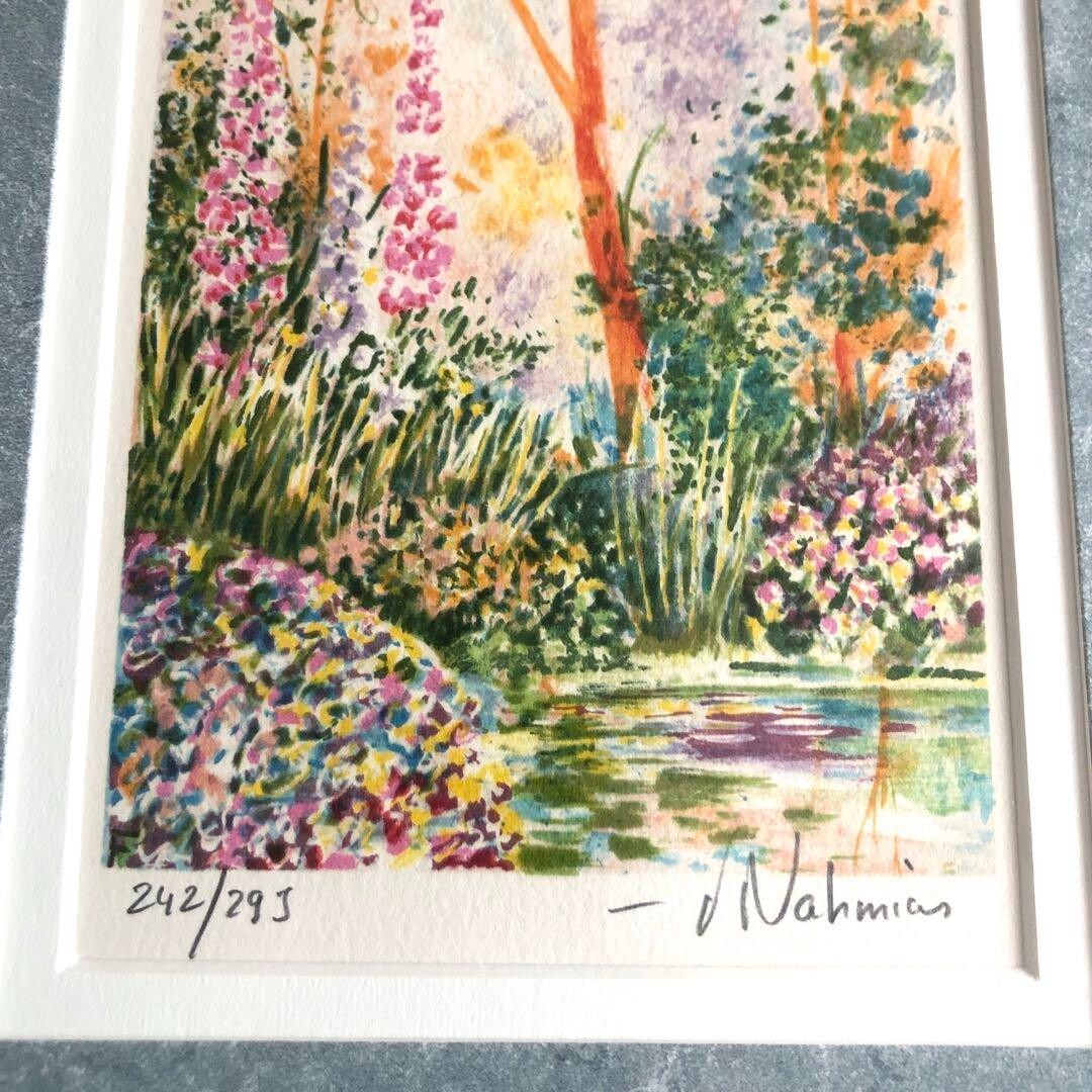 Richard Nahmias Lithograph Jardins De France