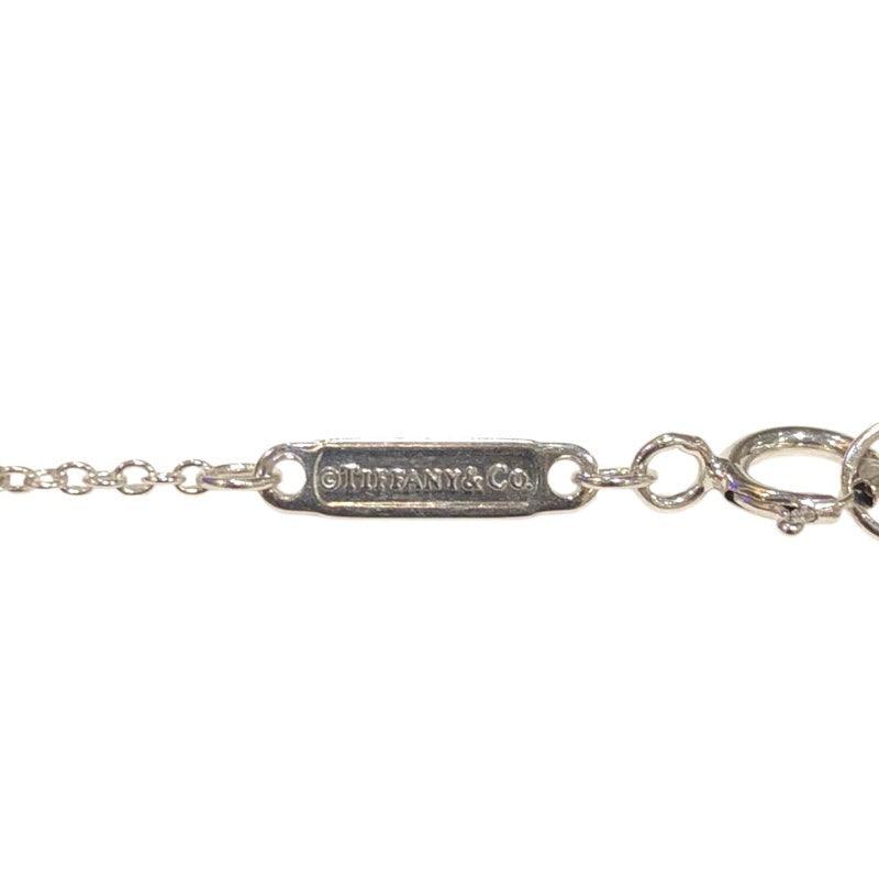 Tiffany & Co. T Two Open Partial Diamond Necklace 750Wg