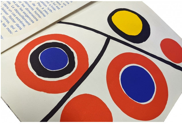 Alexander Calder Derriere Le Miroir 1973 Ed150 Signed 5 Original Lithograph