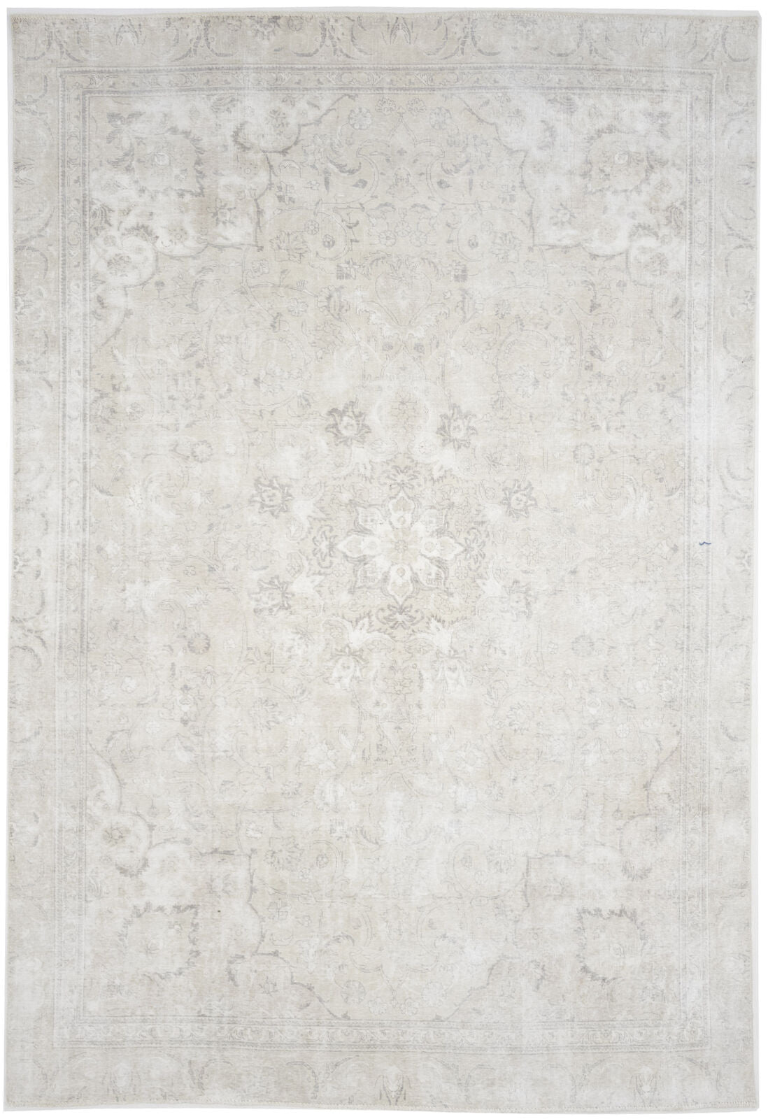 Floral Antique Medallion Oriental Rug Vintage