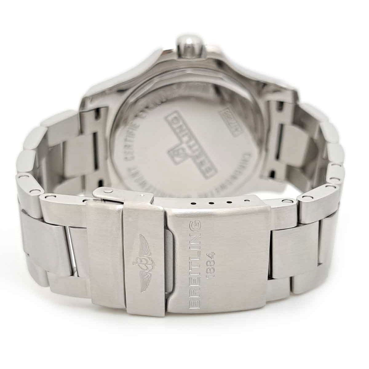 Breitling Colt Automatic Date A17388 Black Men'S Used Watch #6142