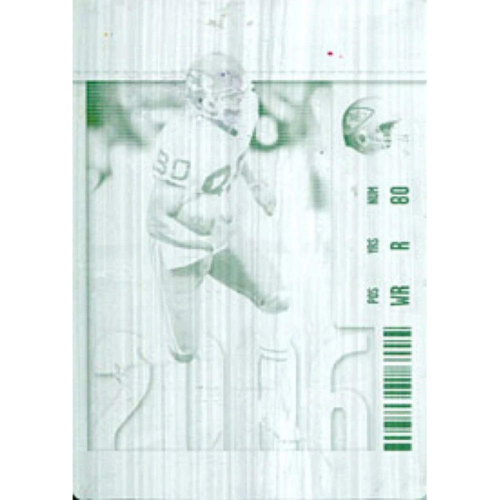 Jeffery Webb Unsigned 2006 Playoff Contenders Plate Card