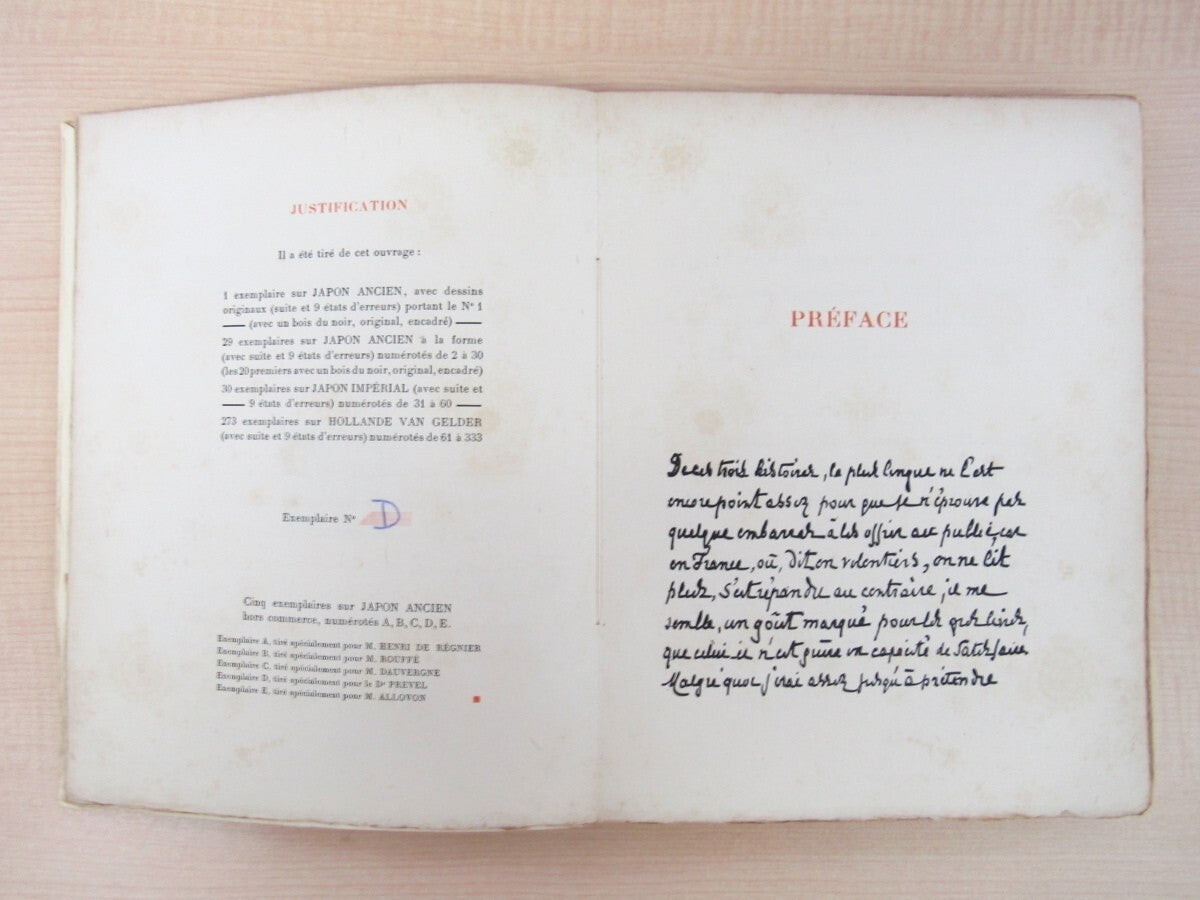 Henri De Rgnier - Les Amants Singuliers 1926 Signed Edition Rouffe 1St Edition
