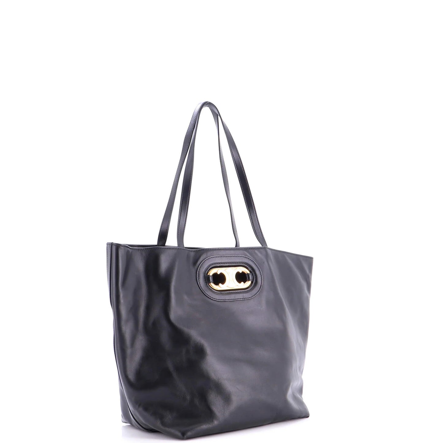 Celine Cabas Maillon Triomphe Bag Leather