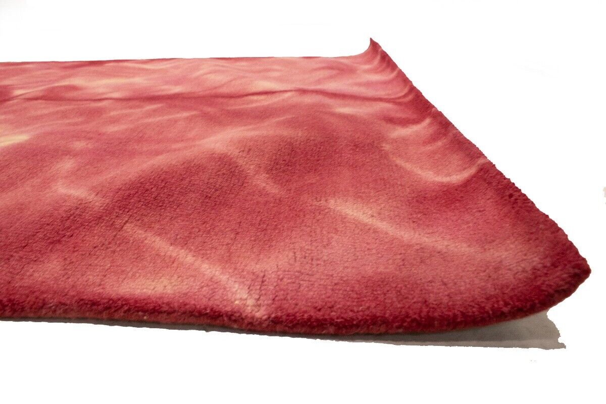 Tie-Dye Abstract Design Blush 5X8 Hand-Tufted