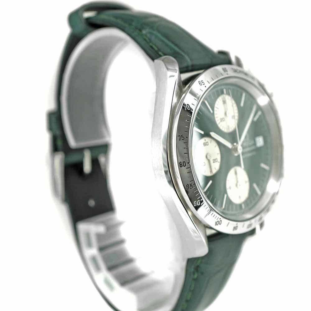 Omega Speedmaster 3811.70 Green Case Size 38Mm Men'S Used Watch #6102