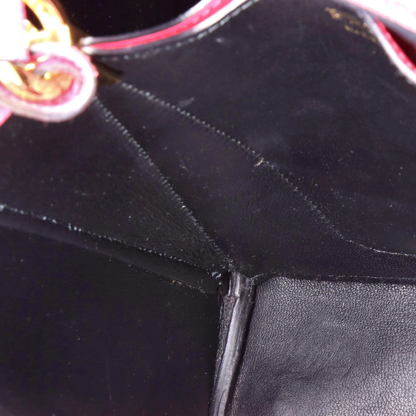 Prada Panier Bucket Bag Saffiano Leather Medium