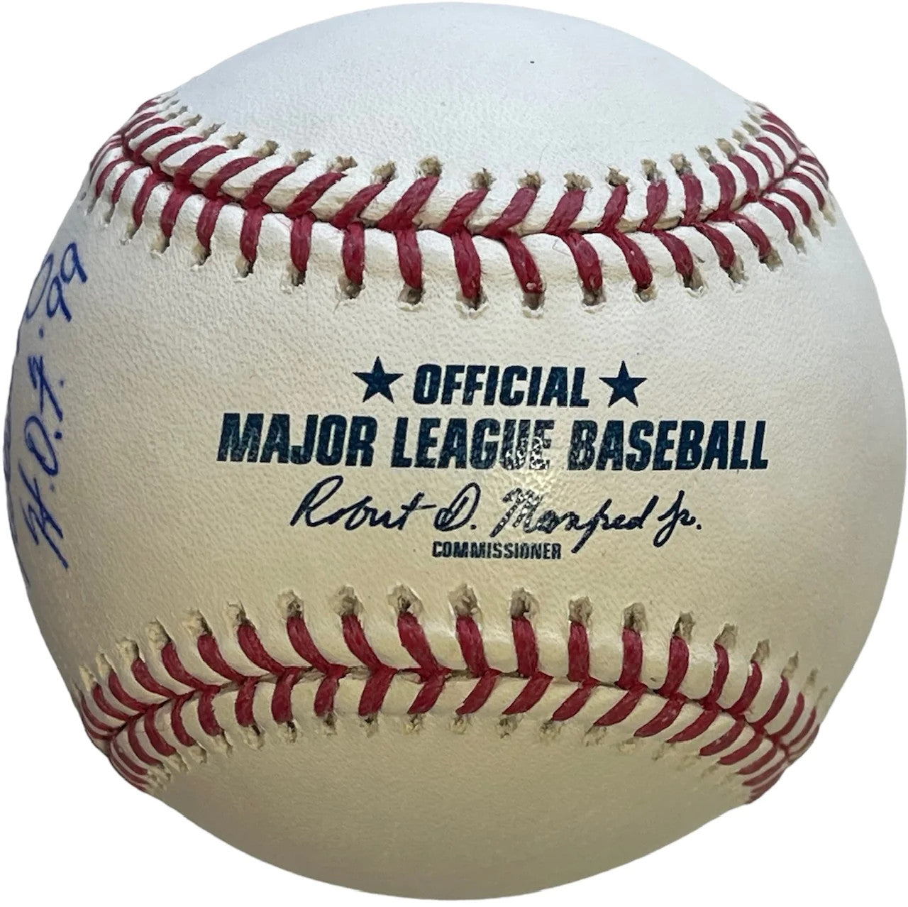 Nolan Ryan "Hof 99" Autographed Hall Of Fame Baseball (Aiv)