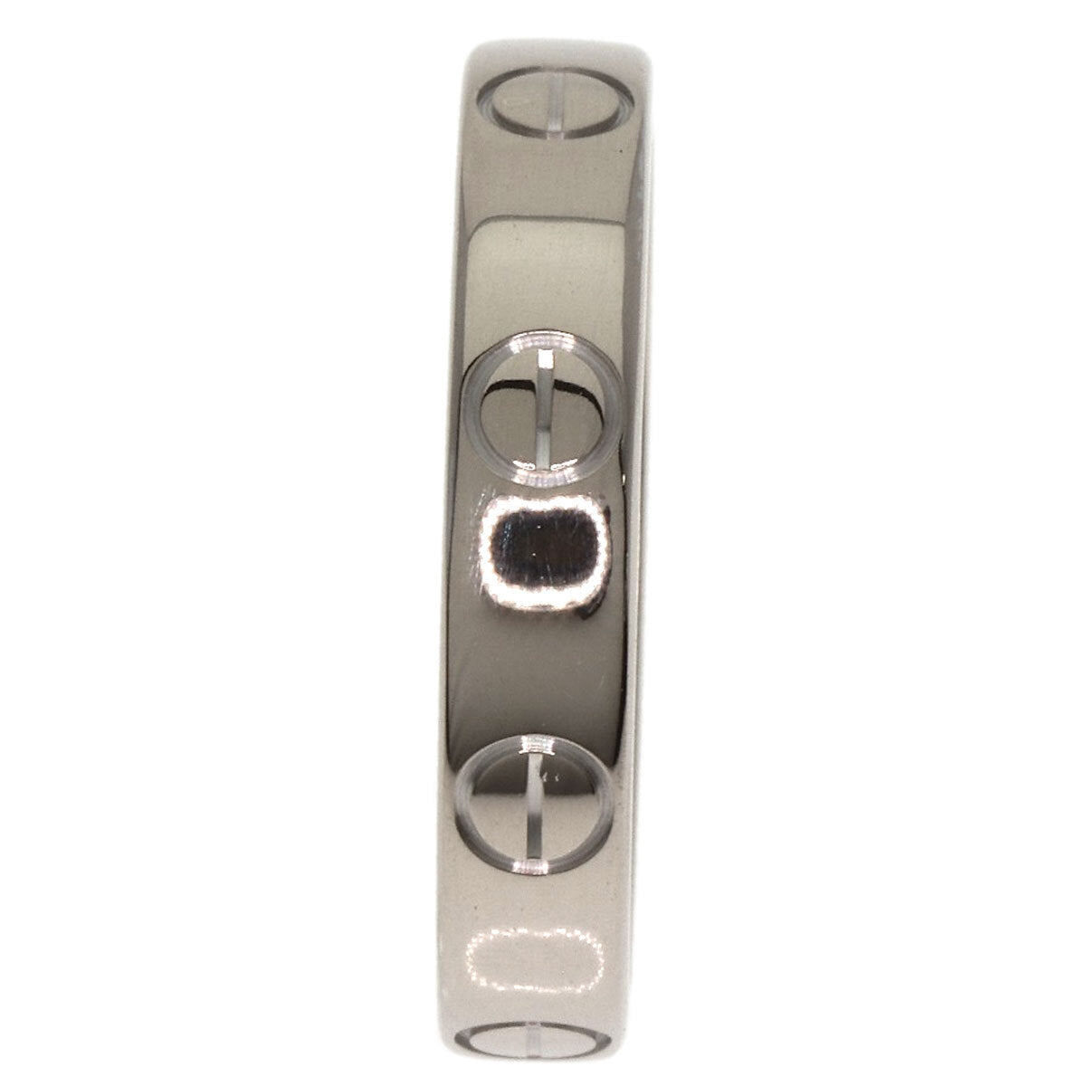 Cartier Ring Mini Love Ring #51 K18 White Gold