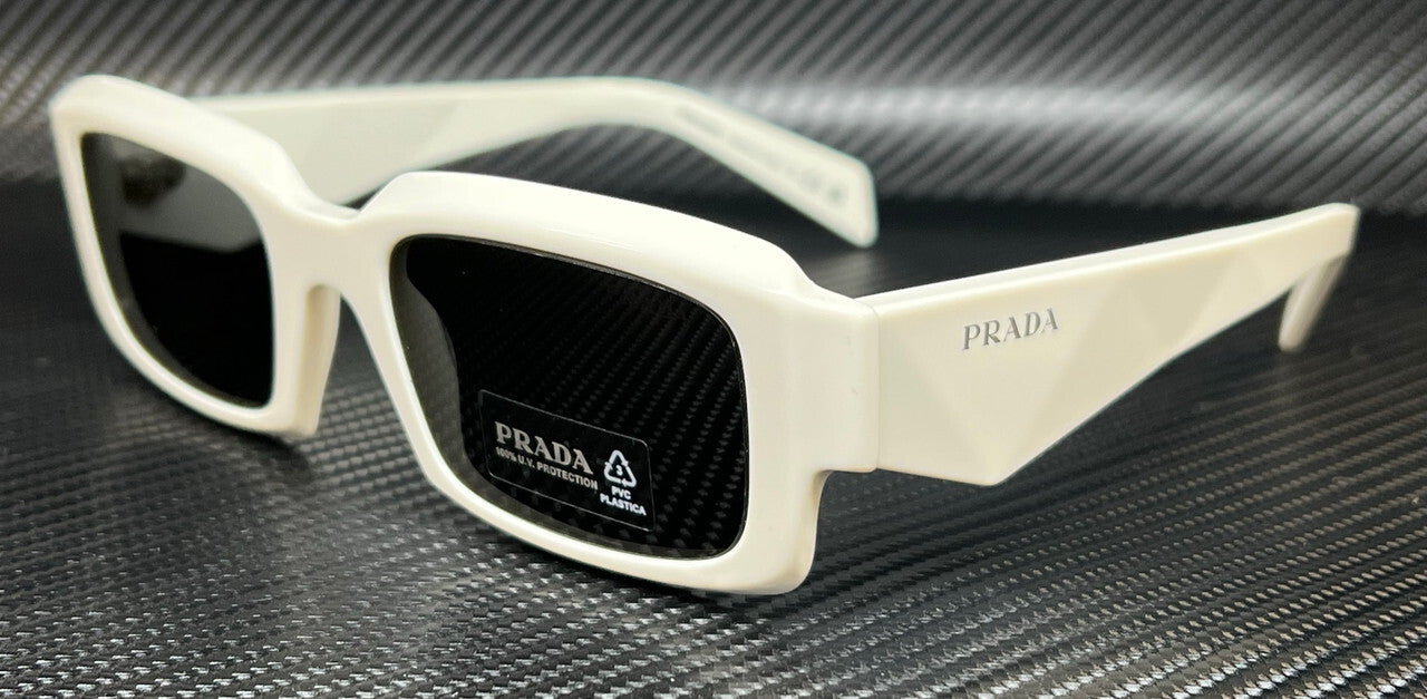 Prada Pr 27Zs 17K08Z White Talc Dark Grey Men'S