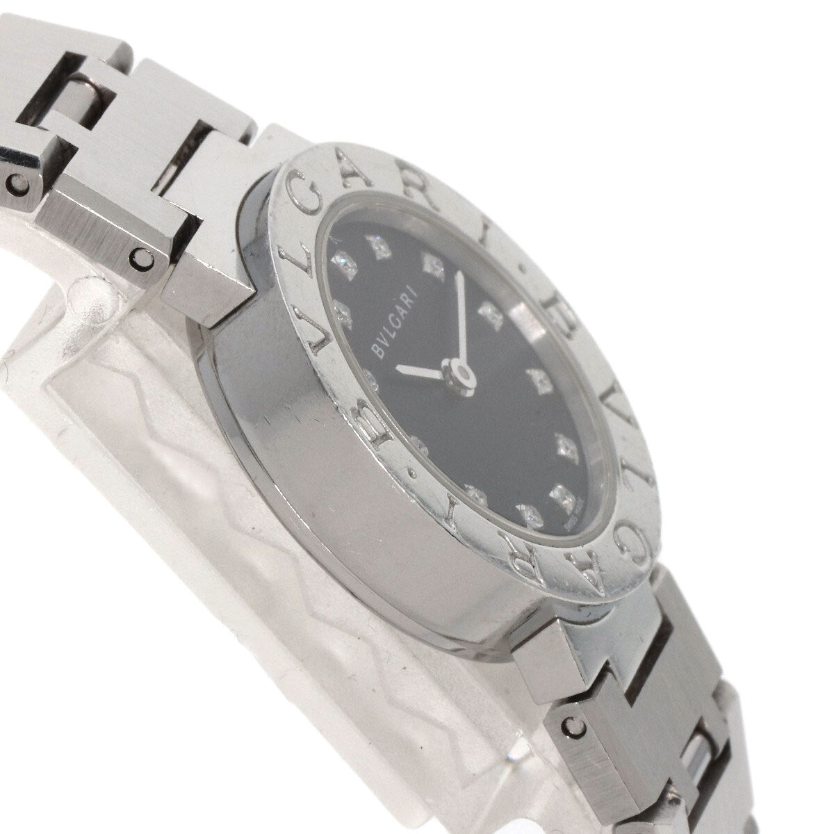Bvlgari Bvlgari Bvlgari 12P Diamond Watches Bb23Ss Stainless Steel/Stainless...