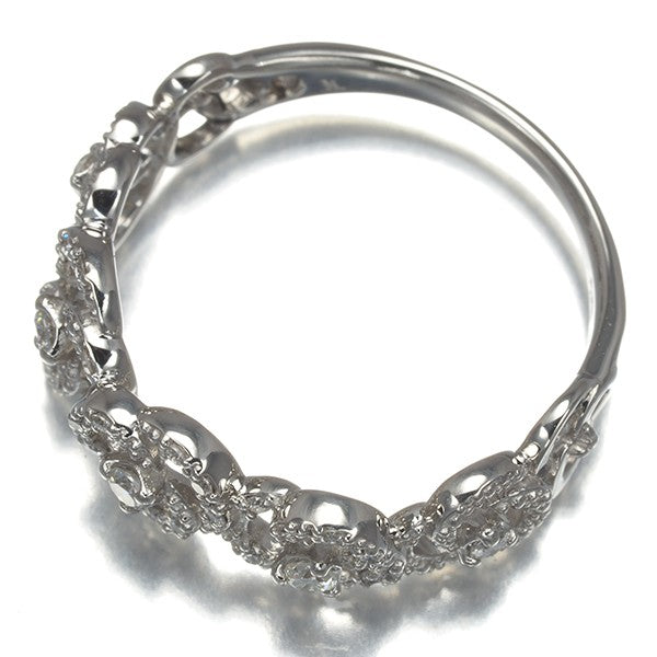 Vendome Ring Diamond 0.20Ct Openwork Flower