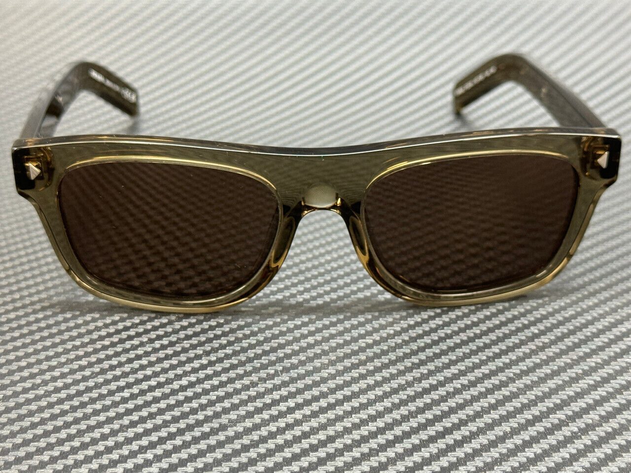 Prada Pr B12S 18T70F Transparent Terra Brown