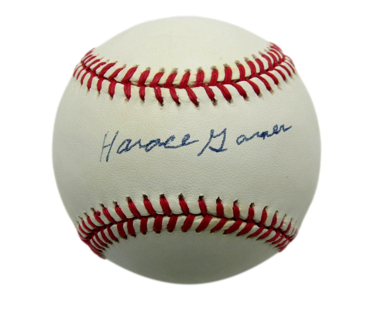 Horace Garner Signed Onl Baseball Negro League
