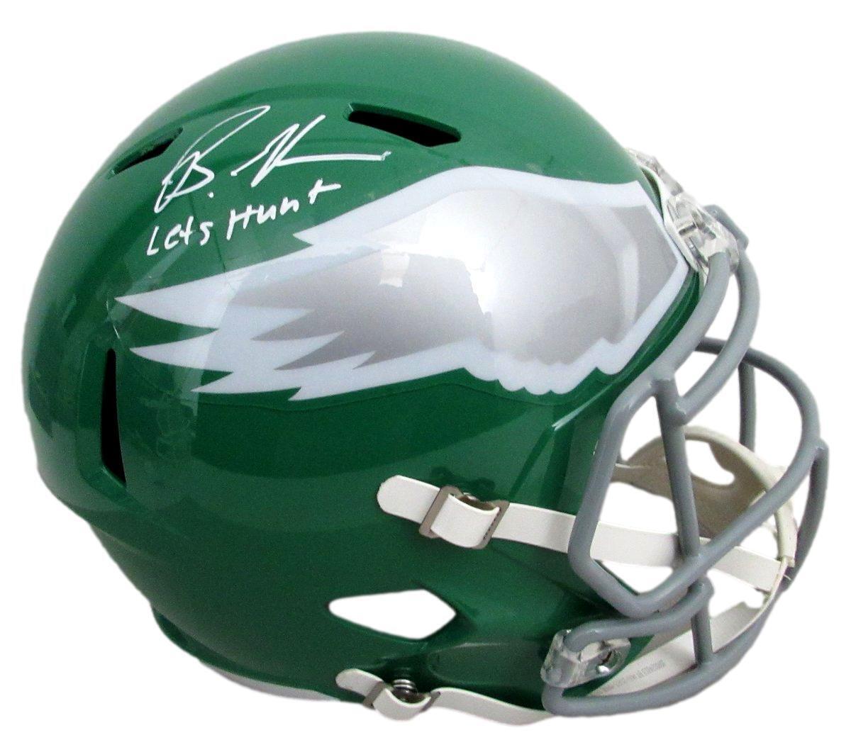 Brandon Graham Signed/Inscr Kelly Full Size