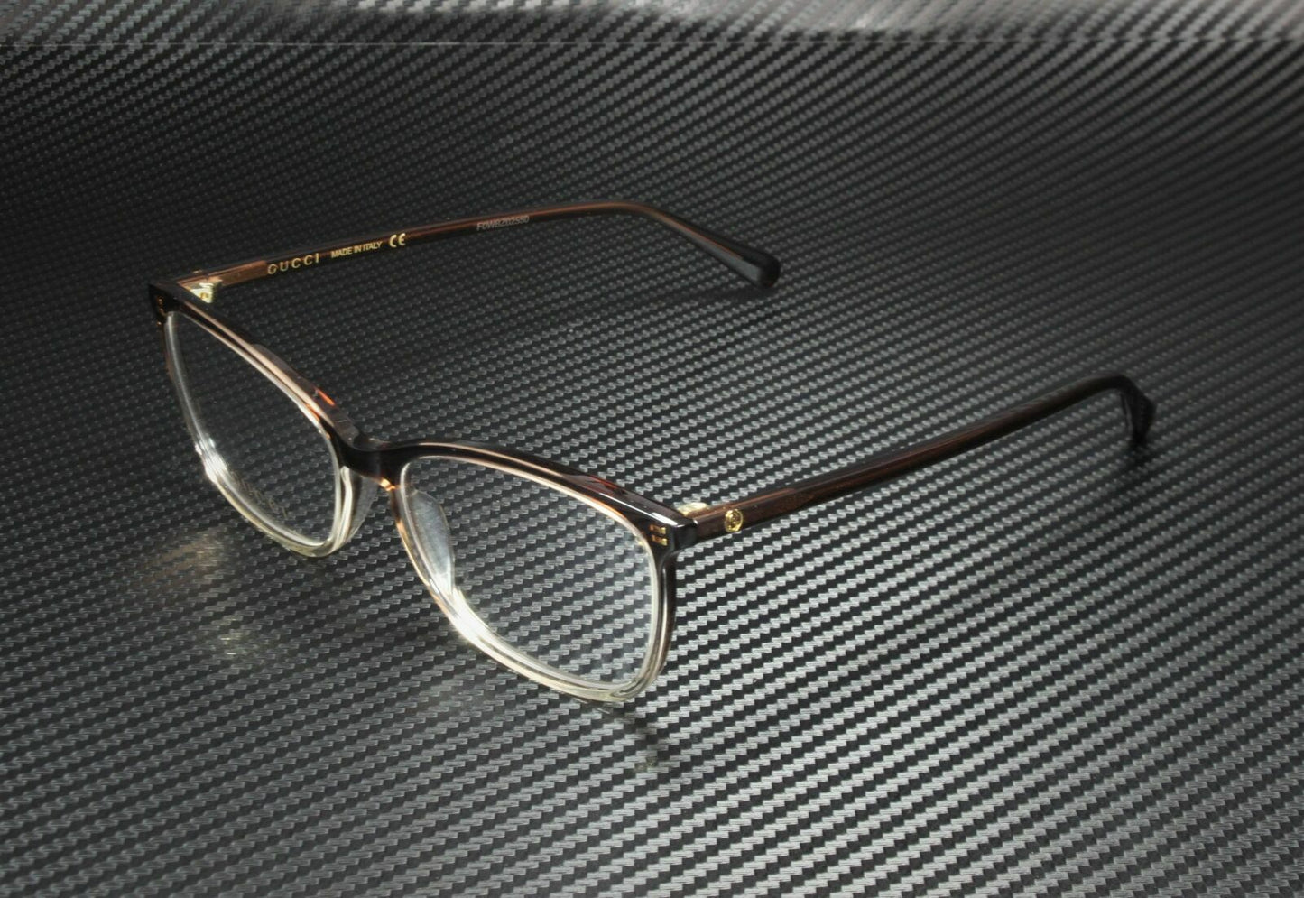GUCCI GG0548O 007 Square Brown Demo Lens Women's
