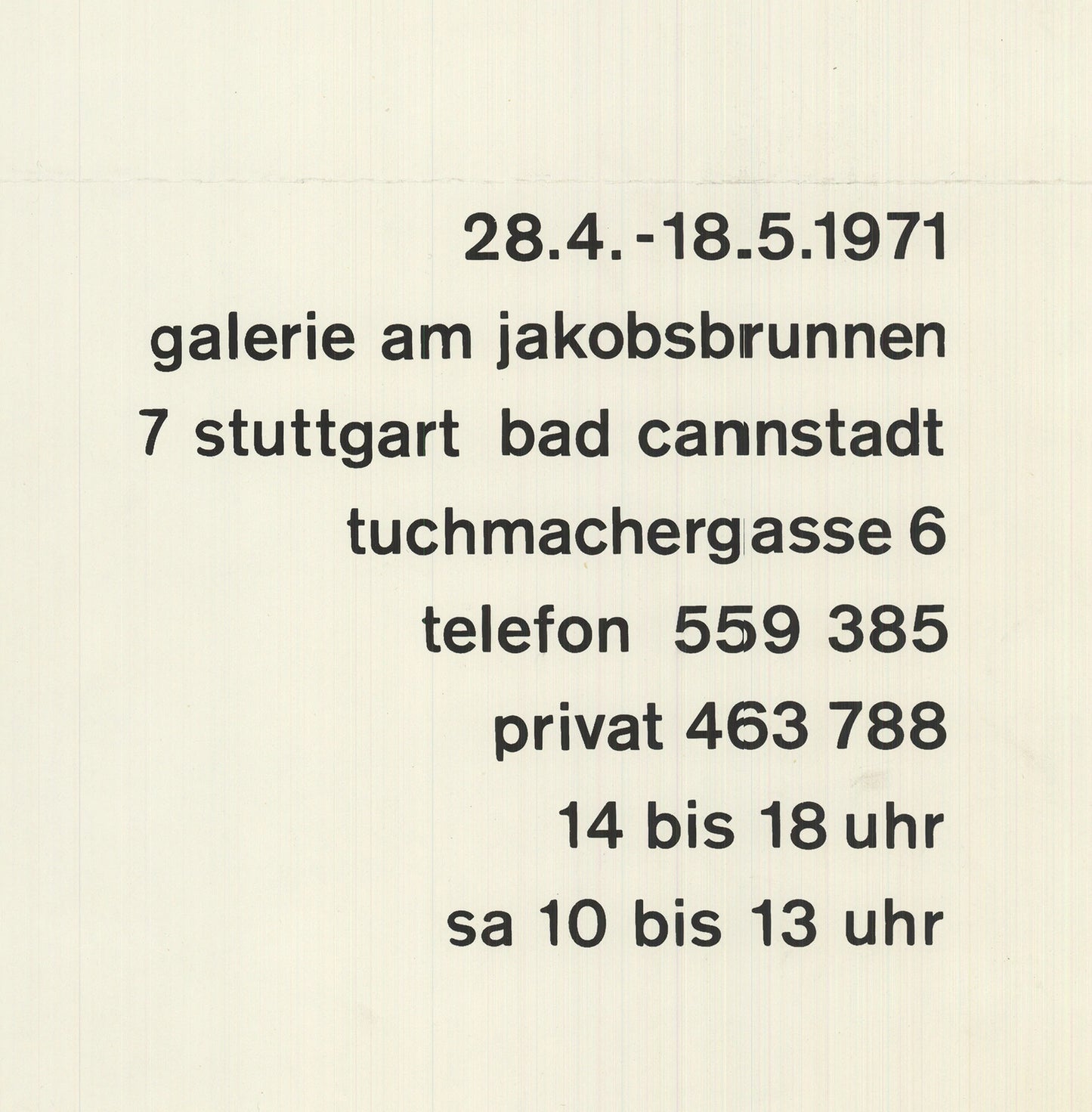 IMRE KOCSIS Graphik 34" x 24" Lithograph 1971