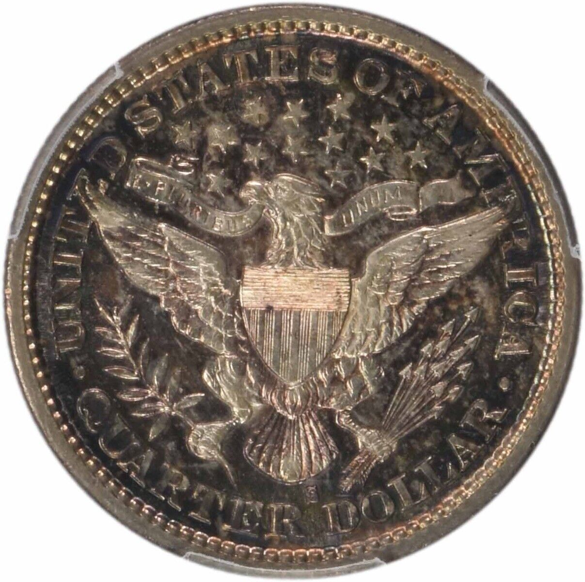 1894-S Barber Silver Quarter MS64 PCGS