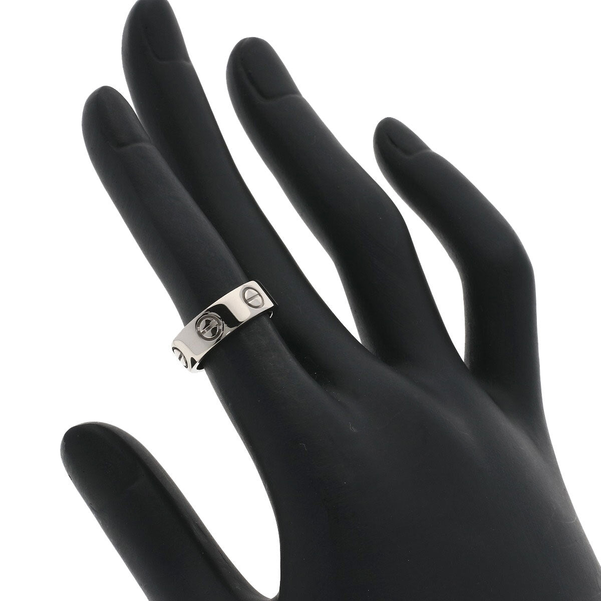 Cartier Ring Love Ring #47 K18 White Gold