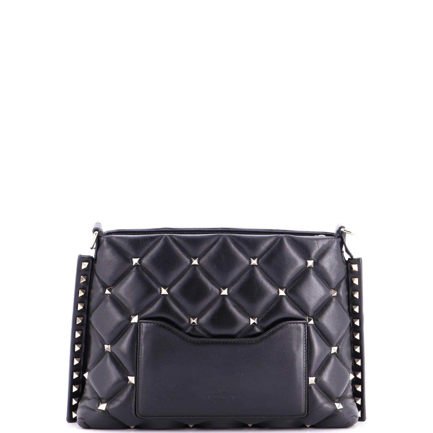 Valentino Garavani Candystud Messenger Bag Leather Large