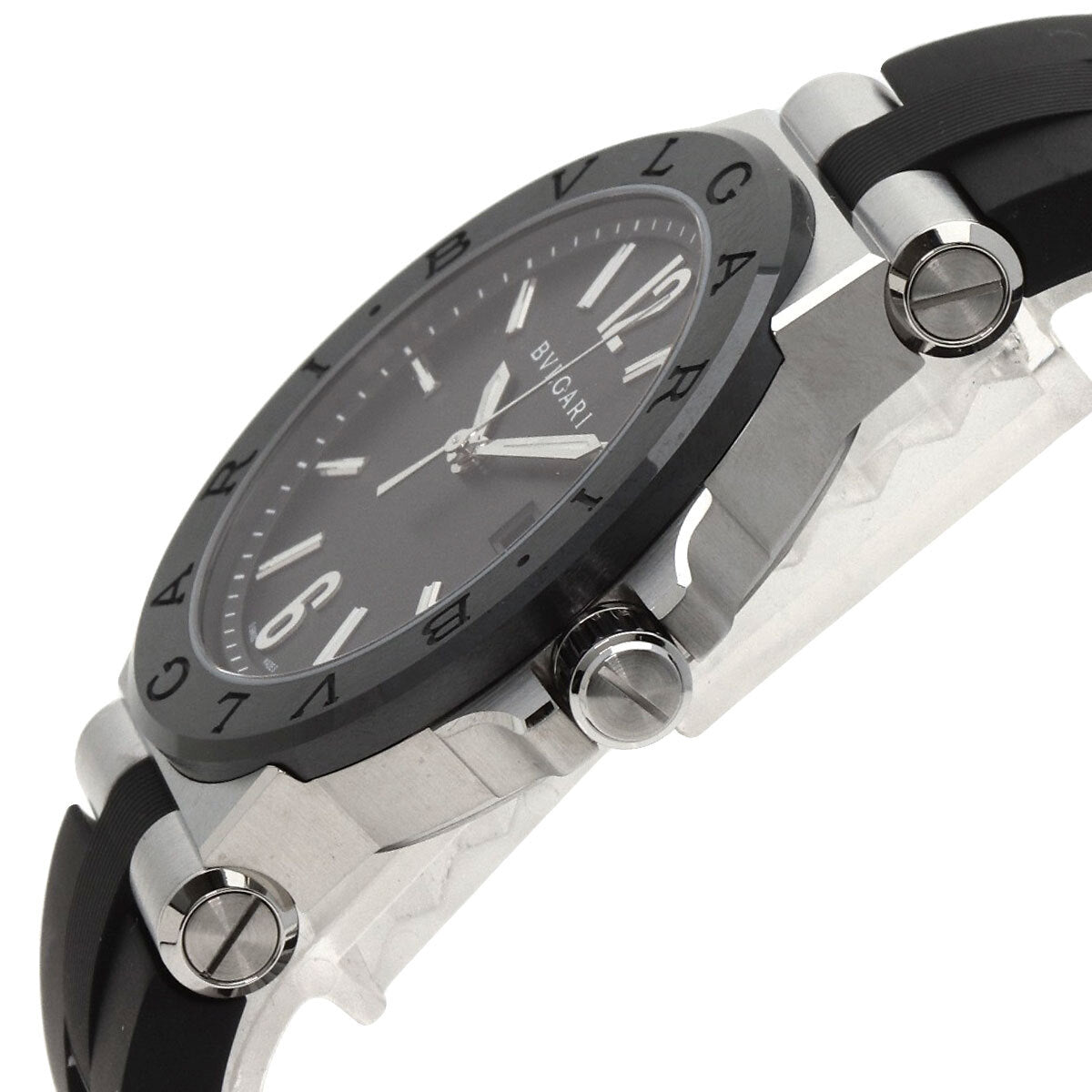 Bvlgari Diagono Ceramic Watches Dg42Sc Stainless