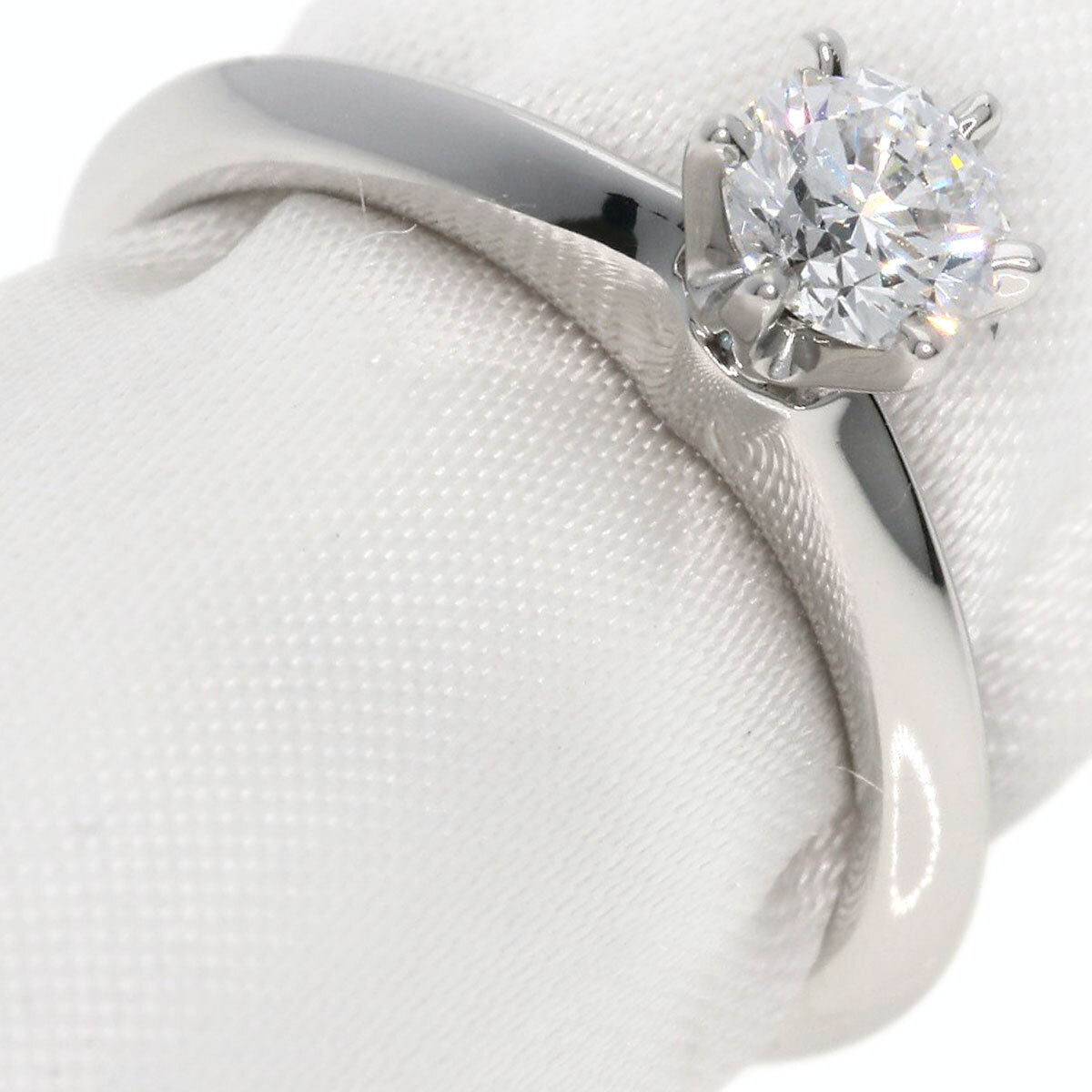 TIFFANY&Co. Ring Solitaire Diamond Knife Edge
