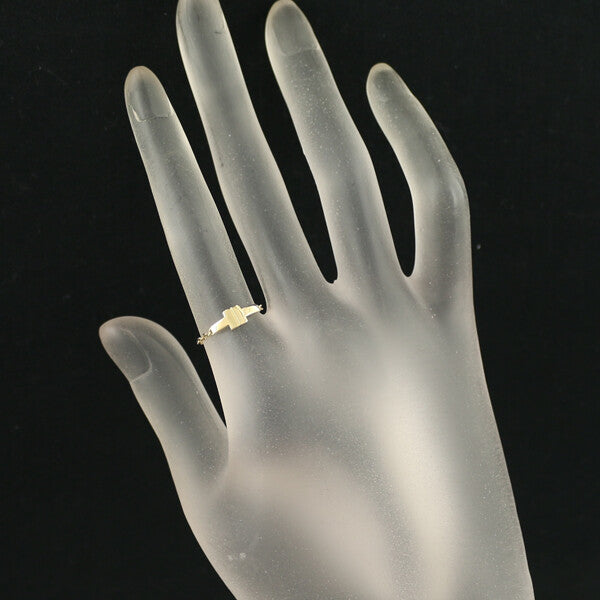 Tiffany&Co. Ring Tiffany T Chain Pinky Us2.75-3 18K 750 Yellow Gold