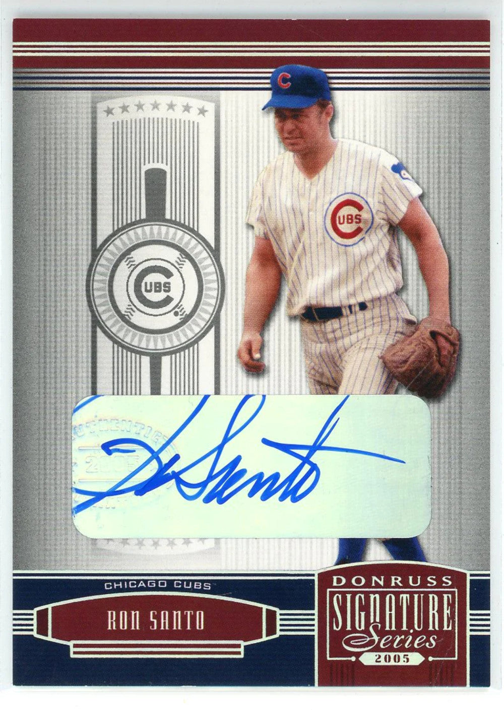 Ron Santo Autographed 2005 Donruss Signature