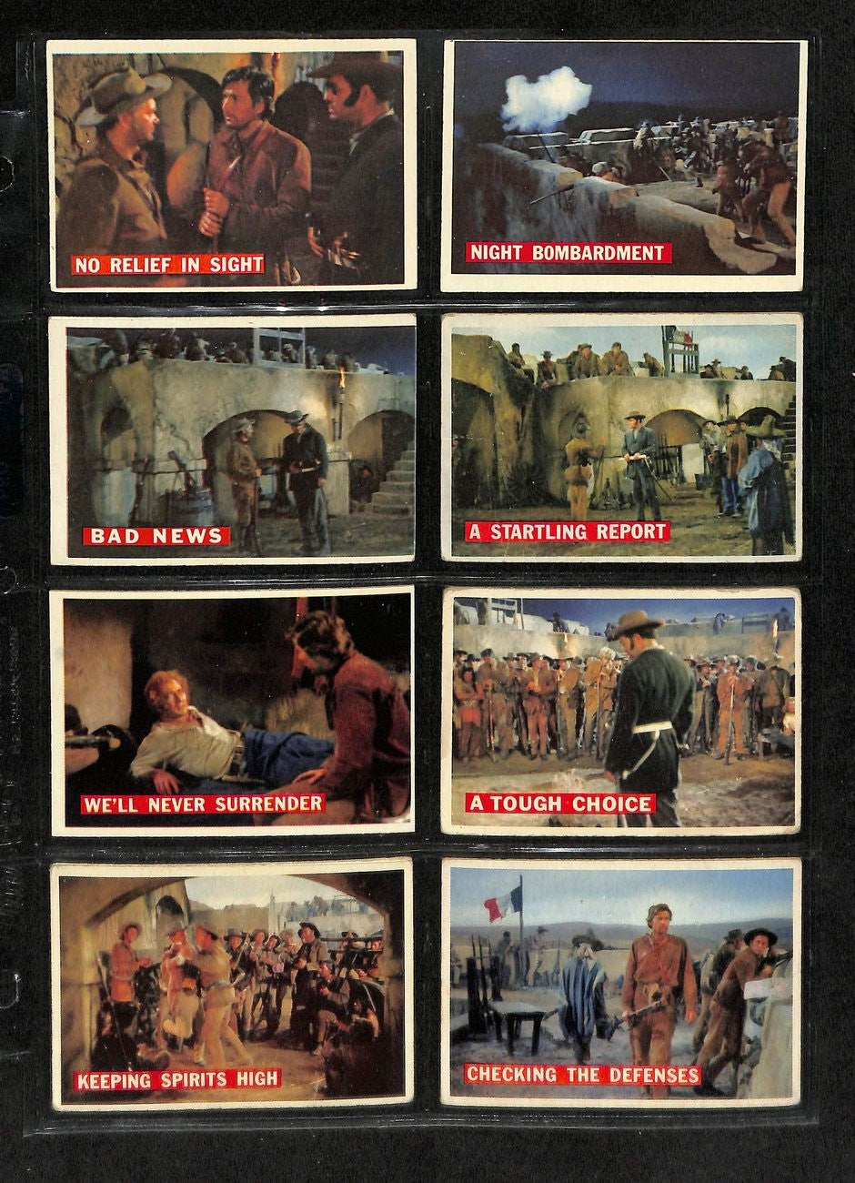 1956 Topps Davy Crockett Card Complete Orange Back Set (1-80) Tv Show 195880