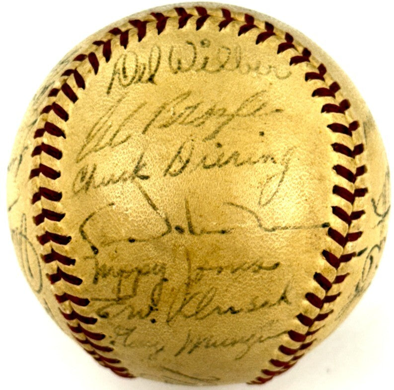 1947 St Louis Cardinals Team Signed Baseball (23)