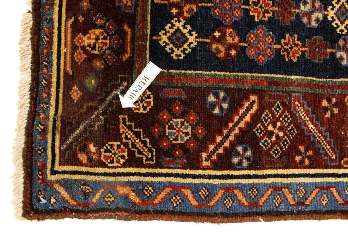 Antique Handmade Geometric Tribal Style Oriental