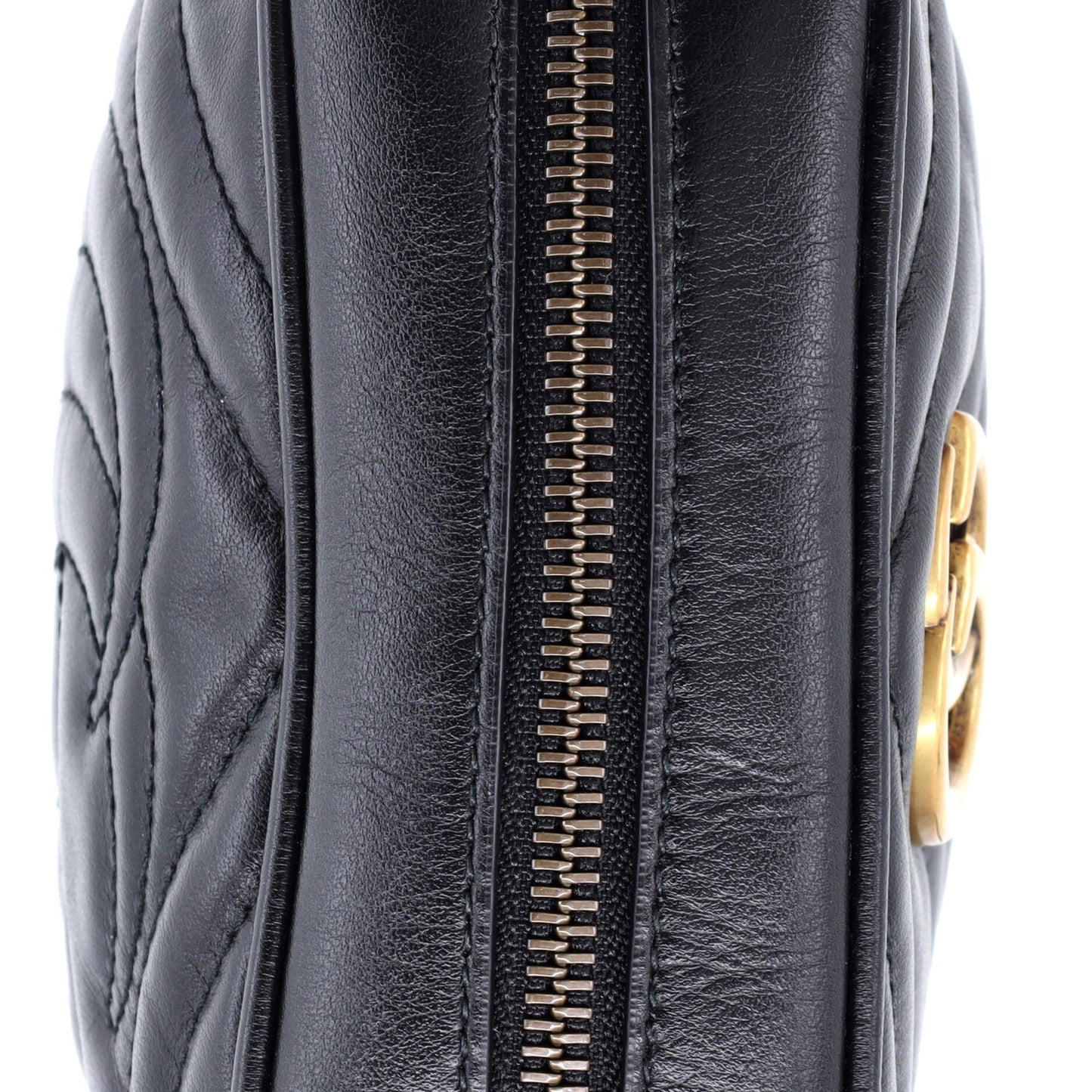 Gucci Gg Marmont Shoulder Bag Matelasse Leather Mini