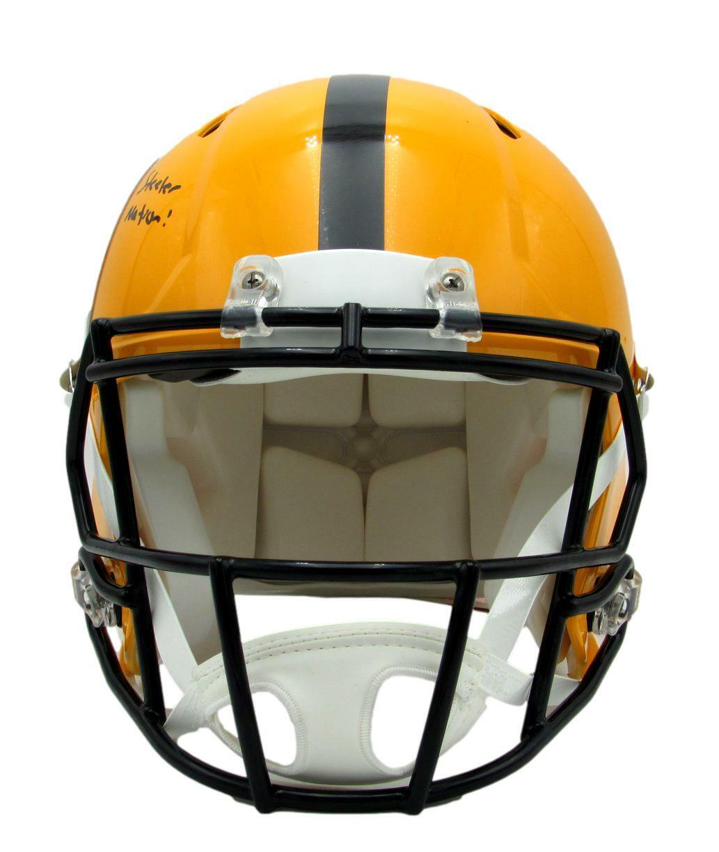 Pat Freiermuth Signed/Inscr Steelers Full Size