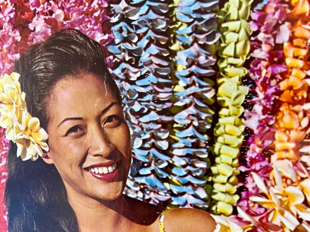 Original Vintage Poster United Airlines Hawaii