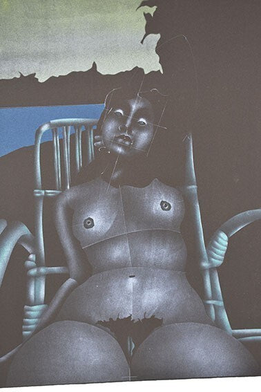 Paul Wunderlich - Twilight 2 Ed125 Original Lithograph Signed Surrealism Art