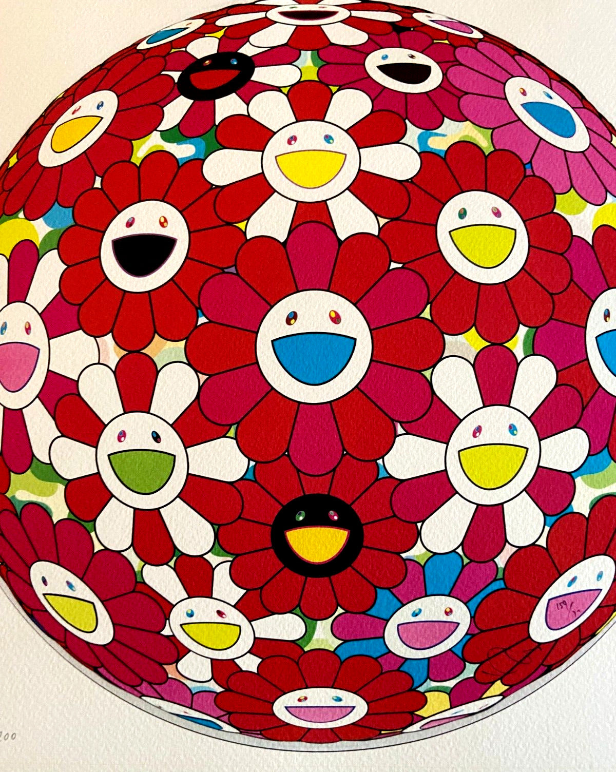 Takashimurakami Lithograph Coa Numbered Pencil