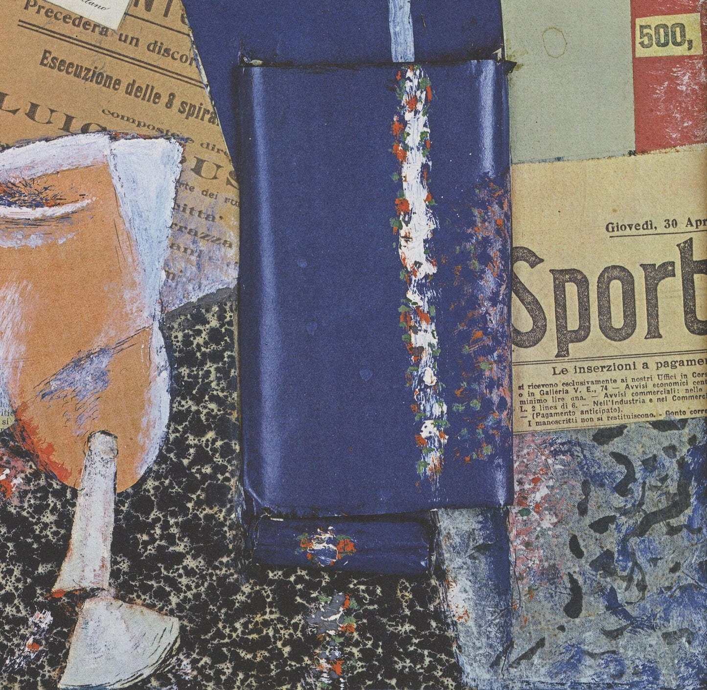 Cubism CARLO CARRA Sifone di Seltz 19.75" x 15.75" Offset Lithograph 1990