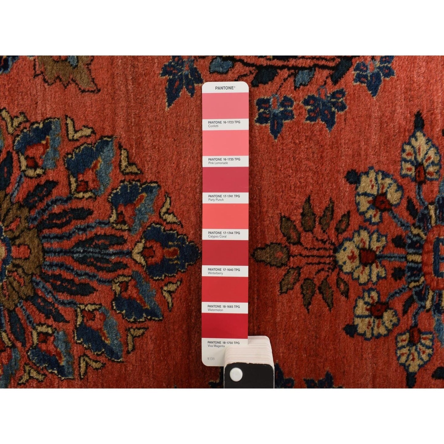 2'7"X10' Red Antique Zoroastrian Saroogh Wool Hand Knotted Runner Rug