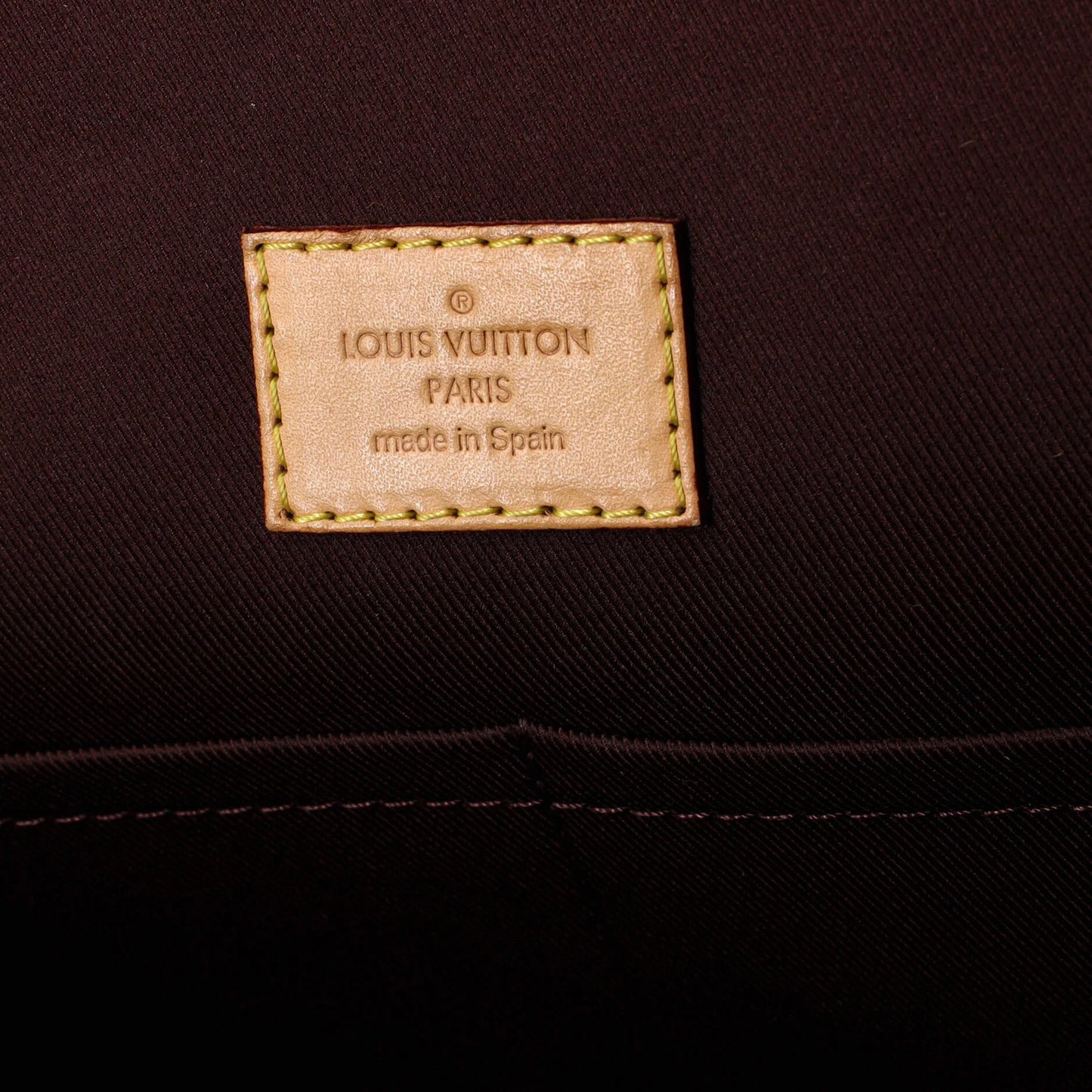 MM Louis Vuitton Cluny Top Handle Bag Monogram Canvas