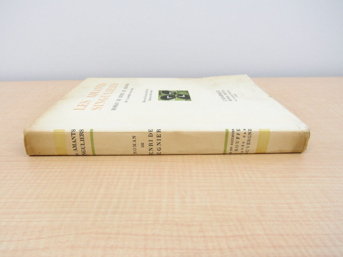 Henri De Rgnier - Les Amants Singuliers 1926 Signed Edition Rouffe 1St Edition