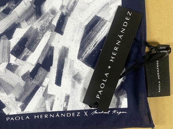 Paola Hernandez Michael Kagan 2020 Astronaut Space Artwork Print Bandana Signed