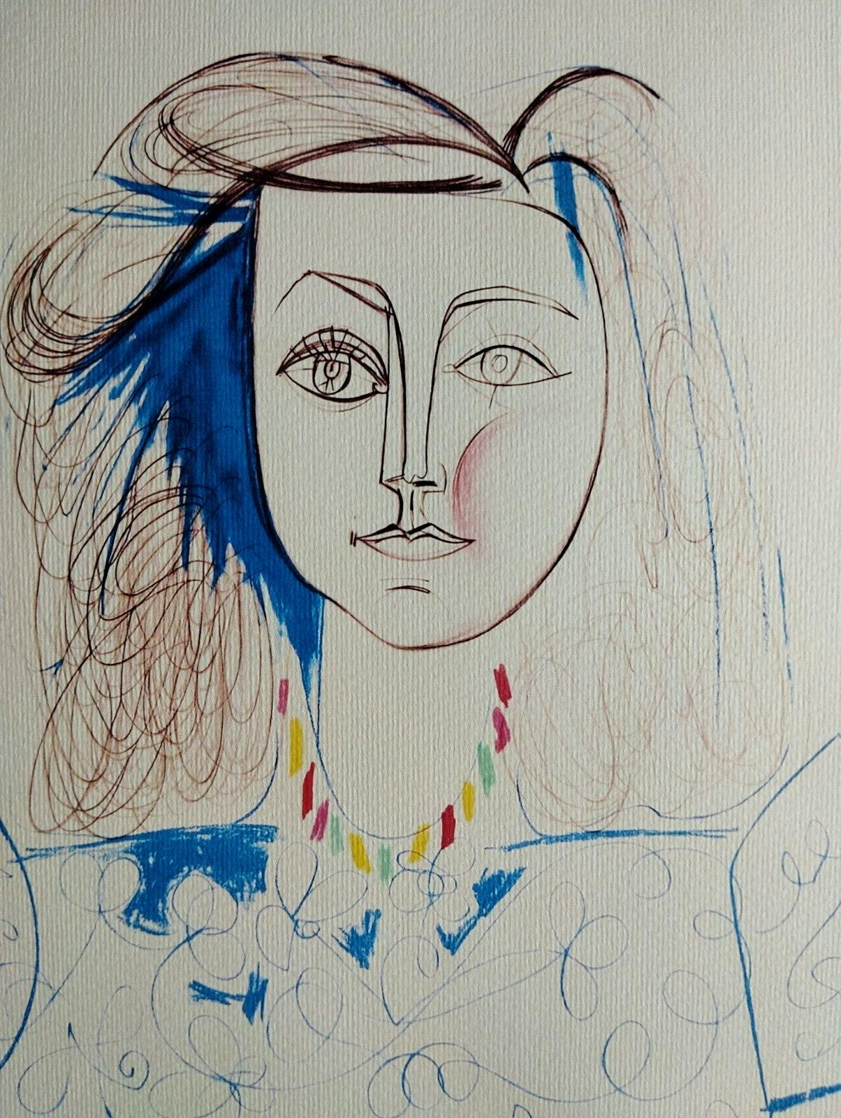 Pablo Picasso, Lithograph Coa Signed Numbered