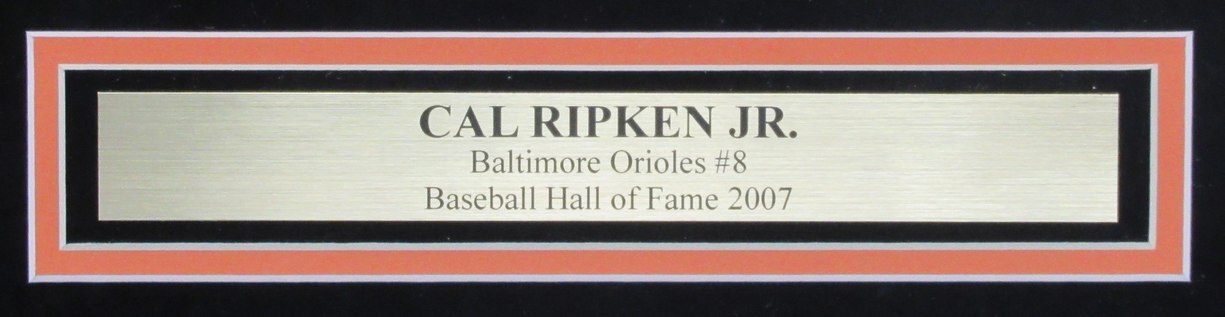 Cal Ripken Jr. Hof Signed/Auto 16X20 Photo
